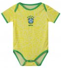 Brazil team yellow soccer baby clothes homeclothes home