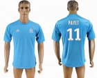 2016-2018 Marseille Thailand version #11 PAYET skyblue soccer jersey away