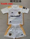 2024-2025 Los Angeles Galaxy club white kid soccer jerseys home