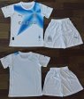 2023-2024 Marseille club white kid soccer jerseys -ZR