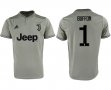 2018-2019 Juventus thailand version #1 BUFFON gray soccer jersey home