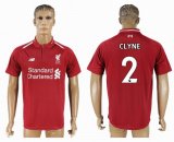 2018-2019 Liverpool Thailand version #2 CLYNE red soccer jersey