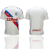 2018-2019 Glasgow rangers thailand version white soccer jersey away