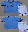 2022-2023 Manchester City club skyblue soccer jersey home