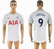 2017-2018 Tottenham Hotspur #9 JANSSEN Thailand version white soccer jersey home