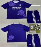 2024-2025 Real Madrid Champions League UEFA Pack 3 Patches Badges For 15 purple soccer jerseys