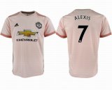 2018-2019 Manchester United Club #7 ALEXIS thailand version pink soccer jersey