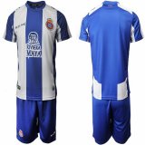 2018-2019 RCD Espanyol blue white soccer jersey home