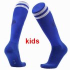 2022 kid soccer socks blue colors