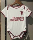 Manchester United white soccer baby clothes away