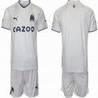 2022-2023 Olympique de Marseille white soccer jerseys home