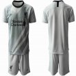 2021-2022 Liverpool club gray goalkeeper soccer jersey