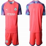 2019-2020 Manchester City pink goalkeeper soccer jersey