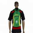 Brazil green soccer backpack