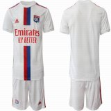 2022-2023 Olympique Lyonnais club white soccer jerseys home