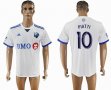 2017-2018 Montreal Impact Thailand version #10 PIATTI white soccer jersey away