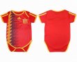 2018 World cup Espana red soccer baby clothes home