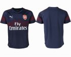 2018-2019 Arsenal thailand version blue soccer jersey away