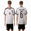 2016 Austria Team PEHLIVAN #6 white soccer jersey away