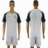 2016-2017 Ghana team white soccer jerseys home