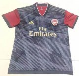 2019-2020 Arsenal club thailand version gray red soccer jersey away