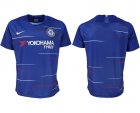 2018-2019 Chelsea club thailand version blue soccer jersey home