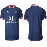 2021-2022 Paris Saint-Germain club thailand version blue soccer jerseys home