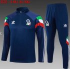 2024-2025 Italy Team blue soccer uniforms with Long Trousers B916