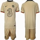 2022-2023 Chelsea club beige soccer jerseys second away