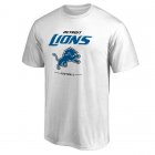 Professional customized Detroit Lions T-Shirts white