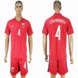 2016-2017 Norway team STRANDBERG #4 red soccer jerseys home