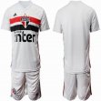 2019-2020 Sao Paulo FC club white socer jerseys home