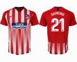 2018-2019 Atletico Madrid thailand version #21 GAMEIRO red soccer jersey home