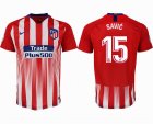 2018-2019 Atletico Madrid thailand version #15 SAVIC red soccer jersey home