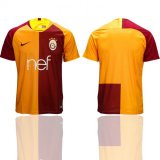 2018-2019 Galatasaray thailand version yellow red soccer jersey home