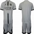 2022-2023 Paris Saint-Germain club gray soccer jerseys second away