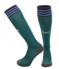 2023-2024 Arsenal Football Club green soccer socks second away