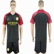 2016-2017 Manchester City club black soccer jersey away