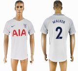 2017-2018 Tottenham Hotspur #2 WALKER Thailand version white soccer jersey home