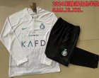 2023-2024 Riyadh club white black Soccer uniforms with Long Trousers B800