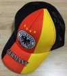 2018 World Cup Germany yellow red soccer caps