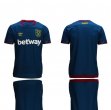 2018-2019 West Ham thailand version blue soccer jersey away