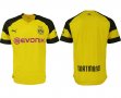 2018-2019 Dortmund thailand version yellow soccer jersey home