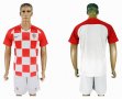 2018 World Cup Croatia team white red home soccer jerseys