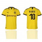 2019-2020 Dortmund club #10 M.GOTZE thailand version yellow soccer jersey home