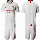 2019-2020 Sevilla FC white soccer jersey home