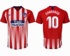 2018-2019 Atletico Madrid thailand version #10 CARRASCO red soccer jersey home