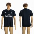 2018-2019 Real Madrid thailand version black soccer jersey away