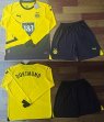 2023-2024 Dortmund club yellow black long sleeves soccer jerseys home