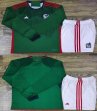 2022-2023 Mexico team green white long sleeves soccer jerseys home